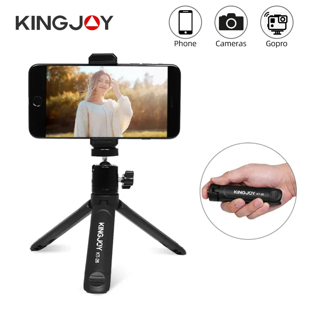 KINGJOY Desktop Selfie Stick Tripod