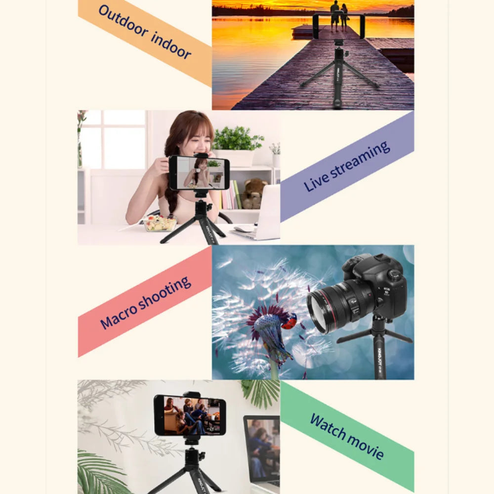 KINGJOY Desktop Selfie Stick Tripod