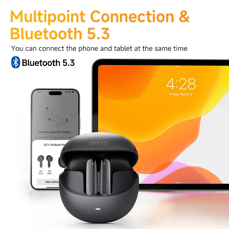 QCY HT10 AilyBuds Pro+ ANC Wireless Earbuds